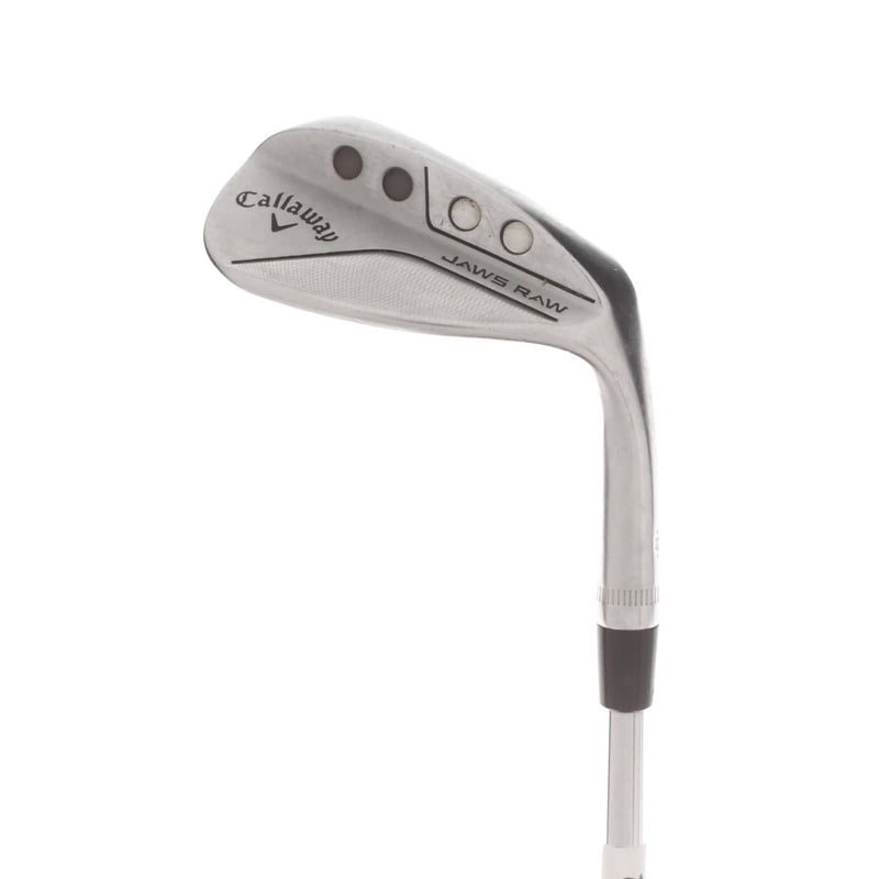 Callaway Jaws Raw Steel Mens Right Hand Lob Wedge 58* 8 Bounce Z Grind Wedge - Dynamic Gold Spinner Tour Issue
