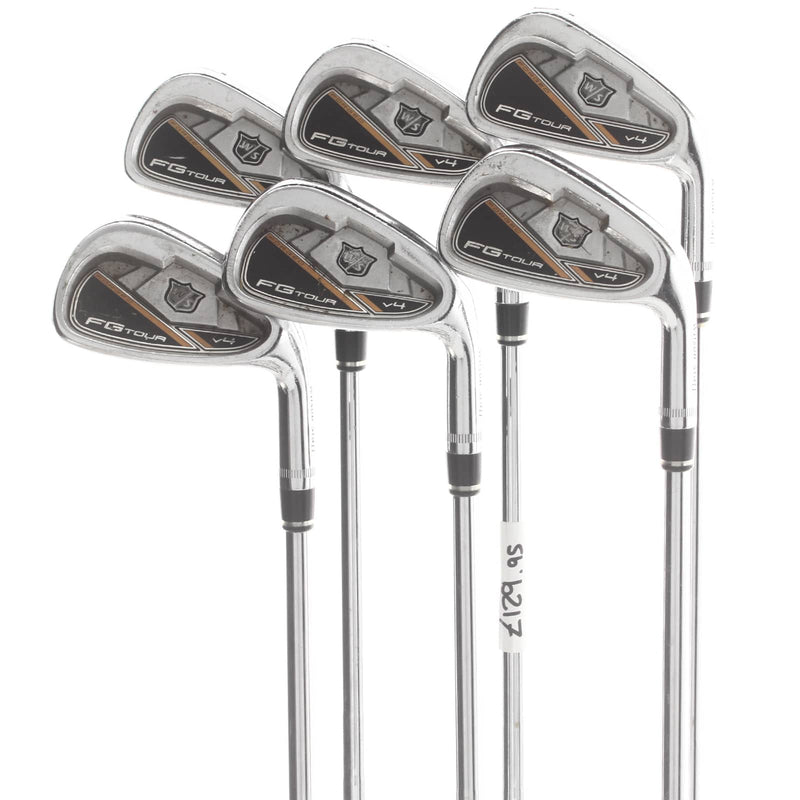 Wilson FG Tour V4 Steel Mens Right Hand Irons 5-PW Stiff - KBS Tour