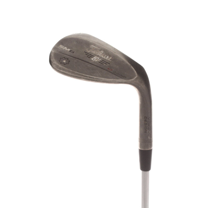 Titleist Vokey SM6 Steel Mens Right Hand Lob Wedge 62* 8 Bounce M Grind Wedge - Vokey