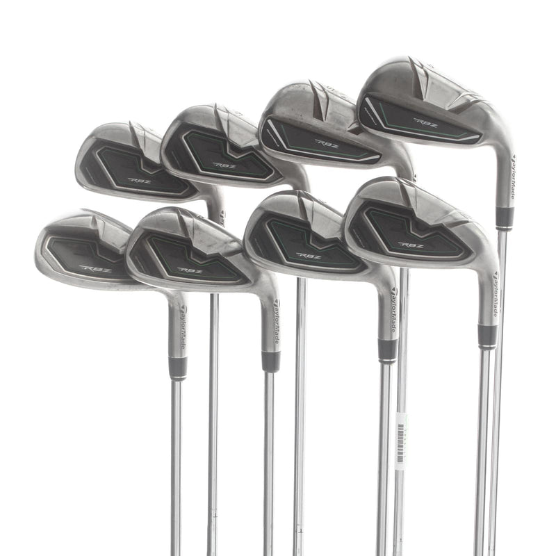 TaylorMade RBZ Steel Mens Right Hand Irons 4-SW - Stiff