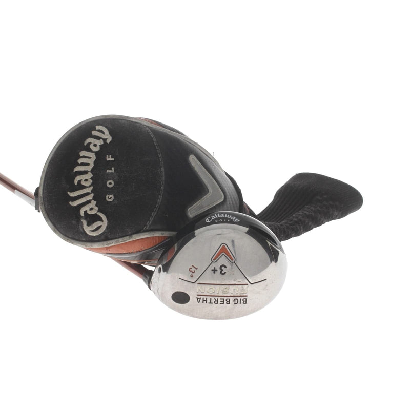Callaway BigBertha Fusion Graphite Mens Right Hand Fairway 3 Wood 13* Stiff - Aldila NVS