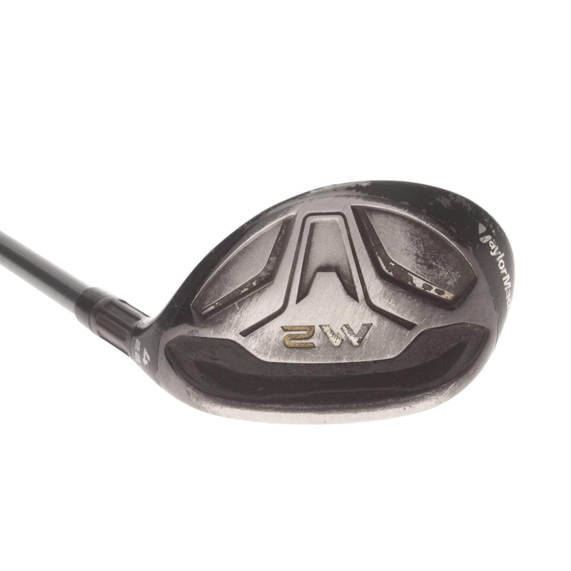 TaylorMade M2 Graphite Mens Right Hand 4 Hybrid 22* Regular - Ozik White tie