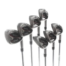 TaylorMade AeroBurner Steel Mens Right Hand Irons 5-SW Regular - REAX Steel