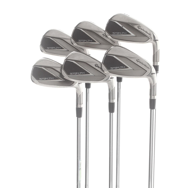 TaylorMade Stealth Steel Mens Right Hand Irons 5-PW Regular - KBS max MT