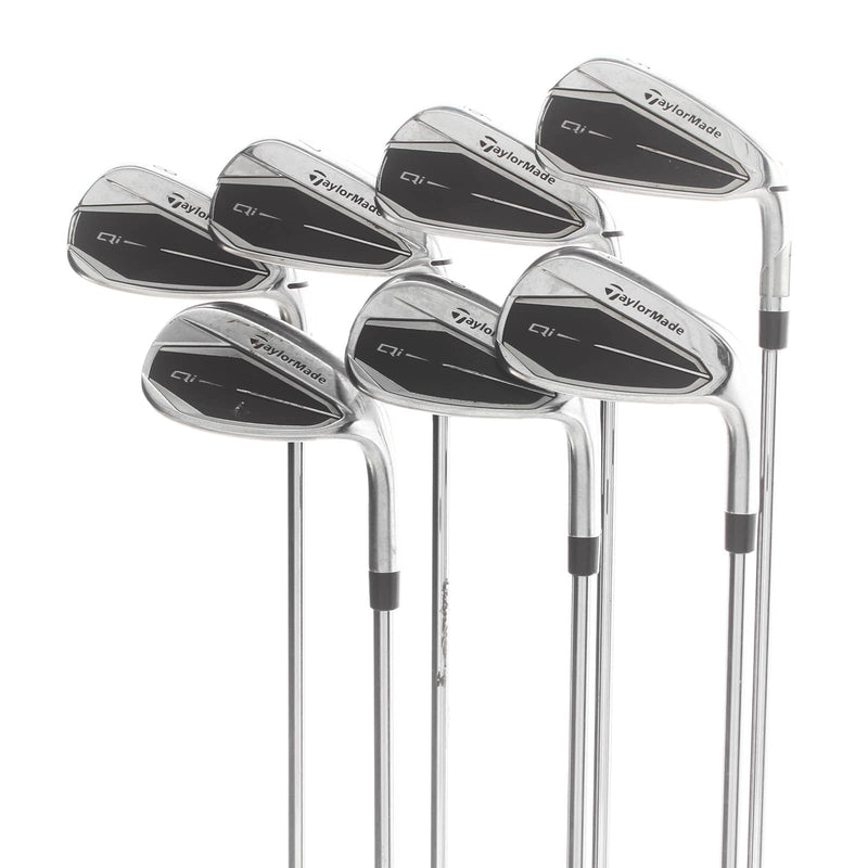 TaylorMade QI Steel Mens Right Hand Irons 5-SW Regular - KBS MAX 85