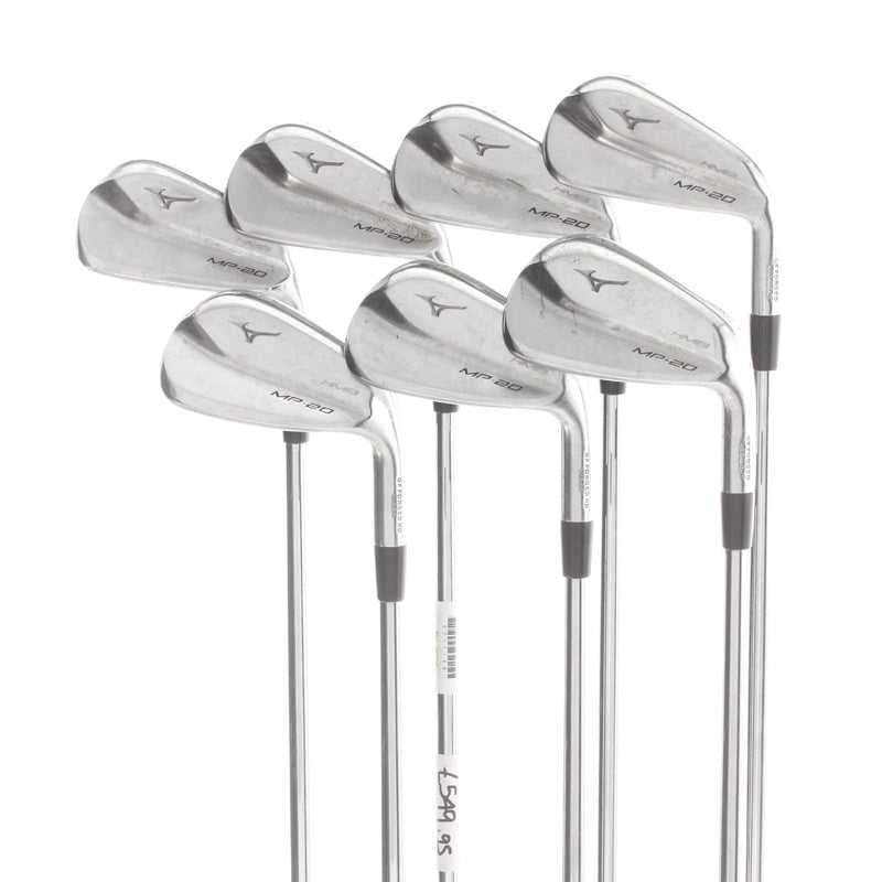 Mizuno MP21 HMB Steel Mens Right Hand Irons 4-PW Stiff - Modus 105