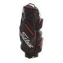 Titleist Stadry Cart Bag - Black/Red