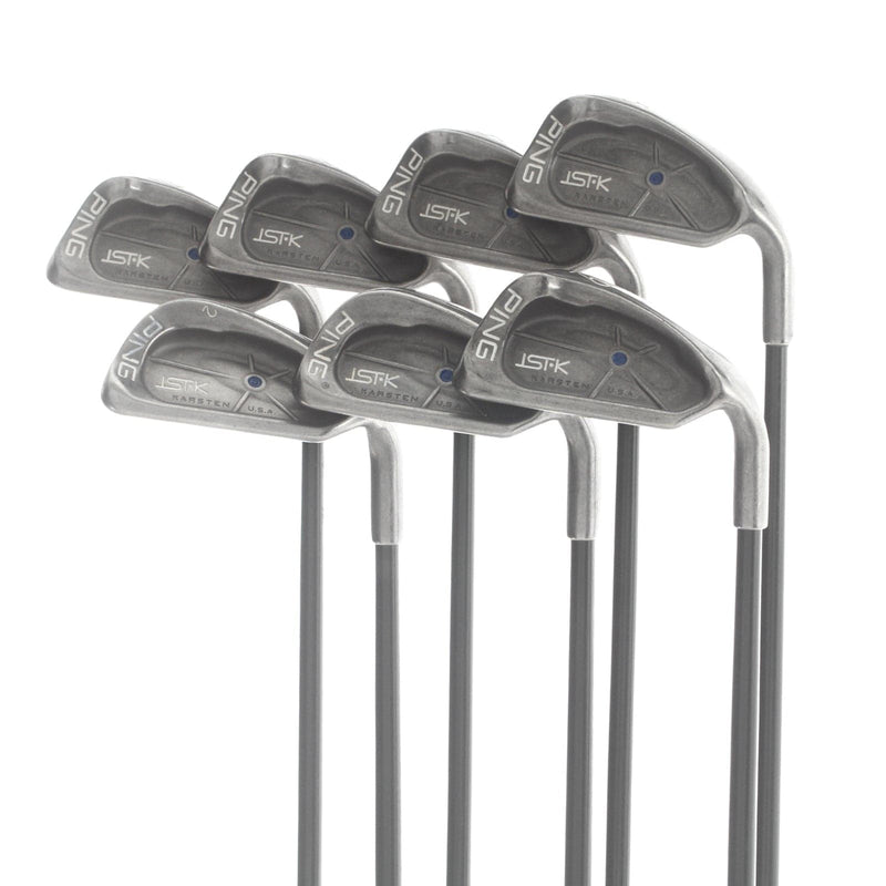 Ping isi k Graphite Mens Right Hand Irons 5-SW Blue Dot 1* Upright Regular - Ping VS3