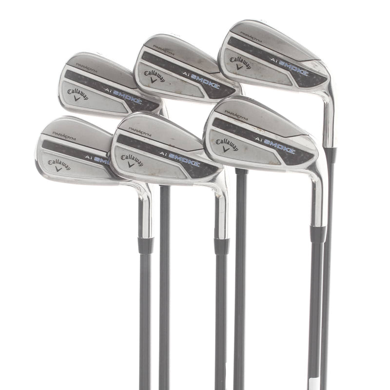 Callaway Ai Smoke Graphite Mens Right Hand Irons 5-PW Regular - Tensei Blue 65