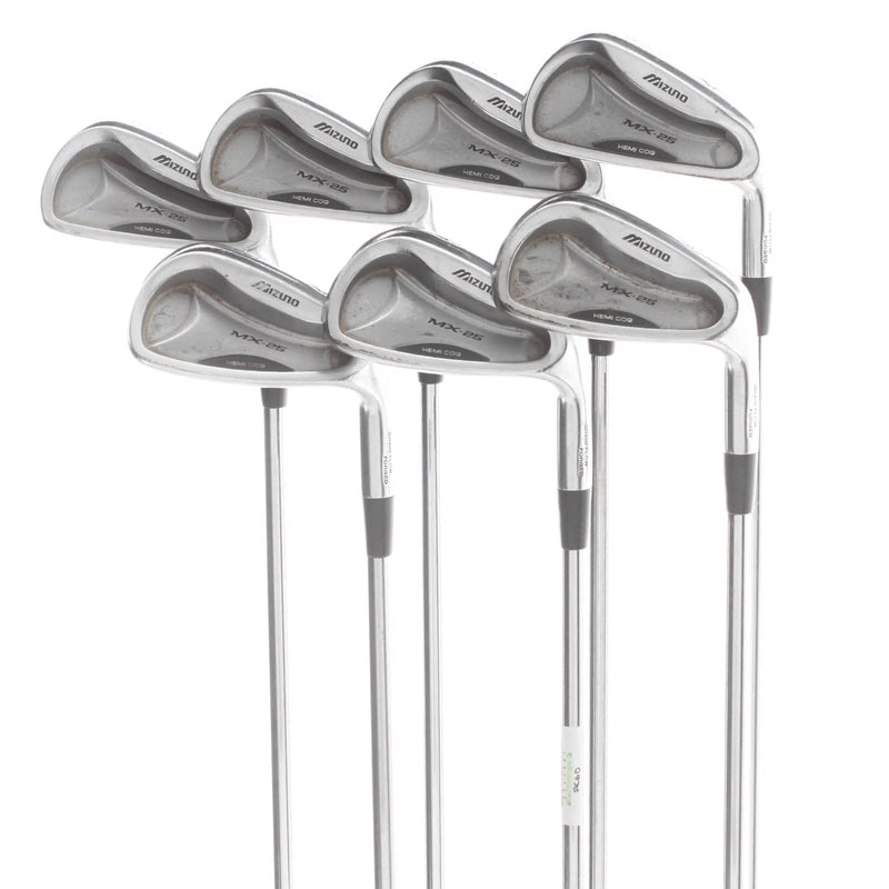 Mizuno MX25 Steel Mens Right Hand Irons 4-PW Regular - Dynalite