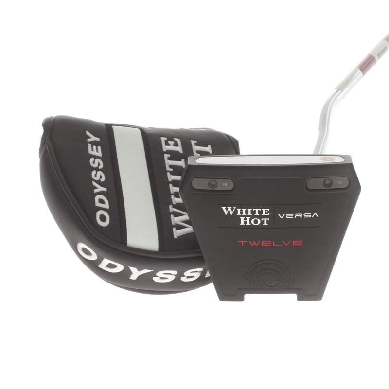 Odyssey White Hot Versa Twelve Mens Right Hand Putter 35" Stroke Lab 70 - Mazel Oversise Pistol