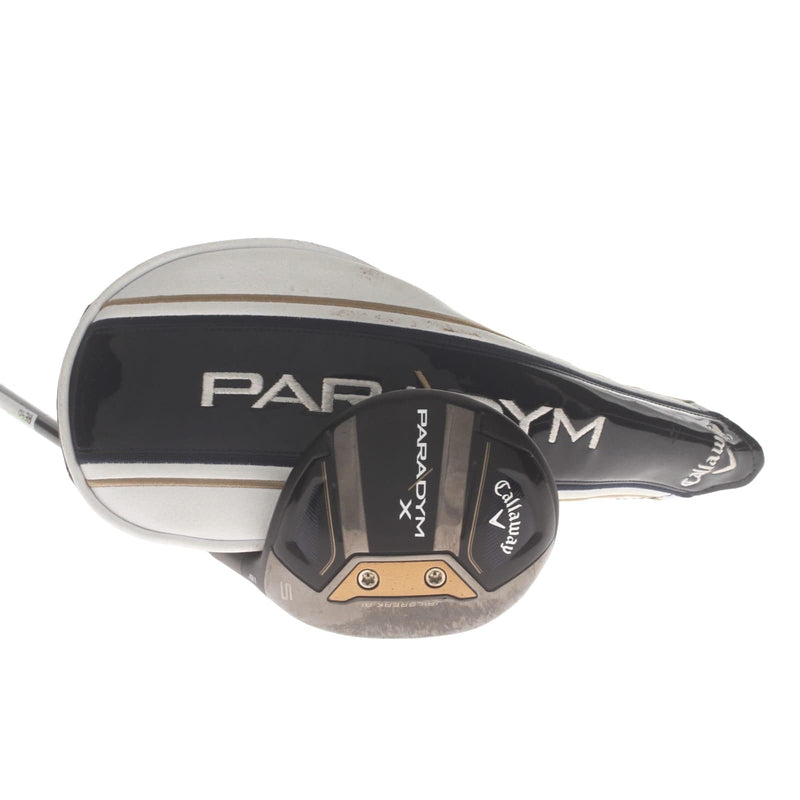 Callaway Paradym Graphite Mens Right Hand Fairway 5 Wood 18* Regular - Hzrdus silver