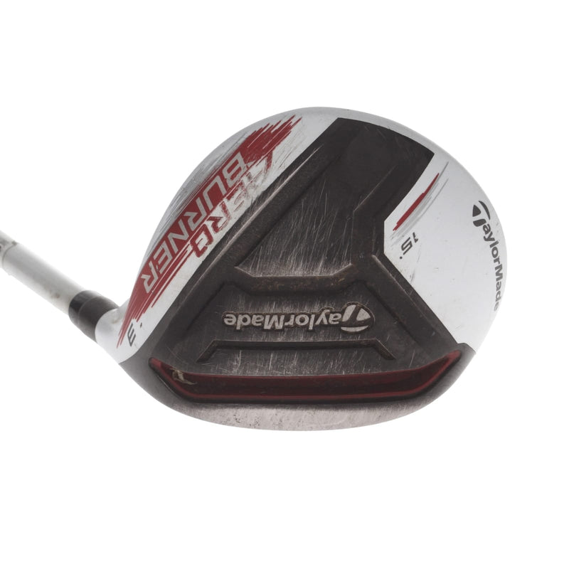 TaylorMade Aeroburner Graphite Mens Right Hand Fairway 3 Wood 15* Regular - Aeroburner 60