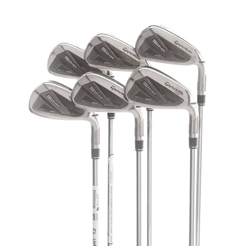 TaylorMade Sim 2 Max Steel Mens Right Hand Irons 5-PW Regular - KBS MAX MT