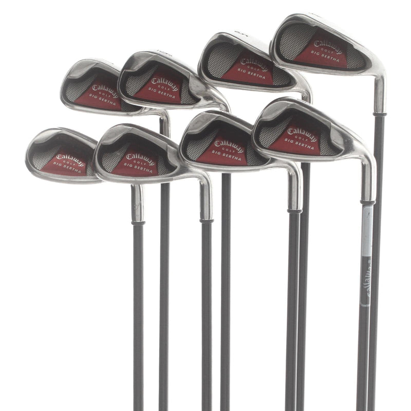 Callaway Big Bertha Graphite Mens Right Hand Irons 3-SW Regular - Callaway