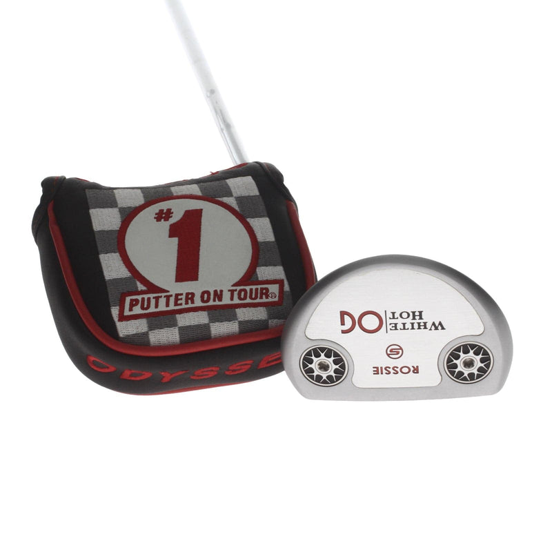Odyssey White Hot OG Rossie Mens Right Hand Putter 33" Mallet Odyssey - Odyssey Pistol