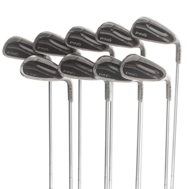 Ping G25 Steel Mens Right Hand Irons 4-PW+GW+SW 1* Upright Regular - CFS
