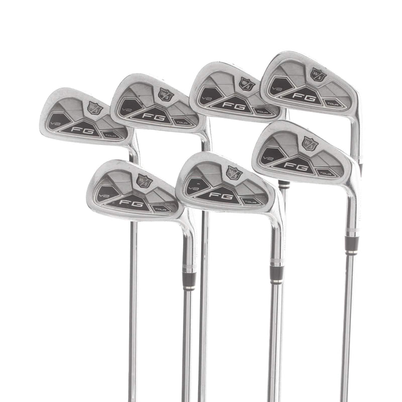 Wilson V2 FG Tour Steel Mens Right Hand Irons 3-PW Regular - KBS Tour