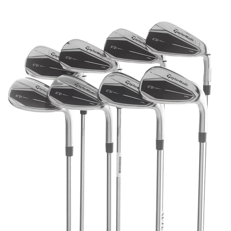 TaylorMade Qi HL Steel Mens Right Hand 5-PW+AW+SW Regular - KBS Max Lite