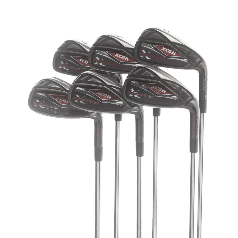 Tour Edge Exotics Steel Mens Right Hand Irons 5-PW Stiff - KBS Tour