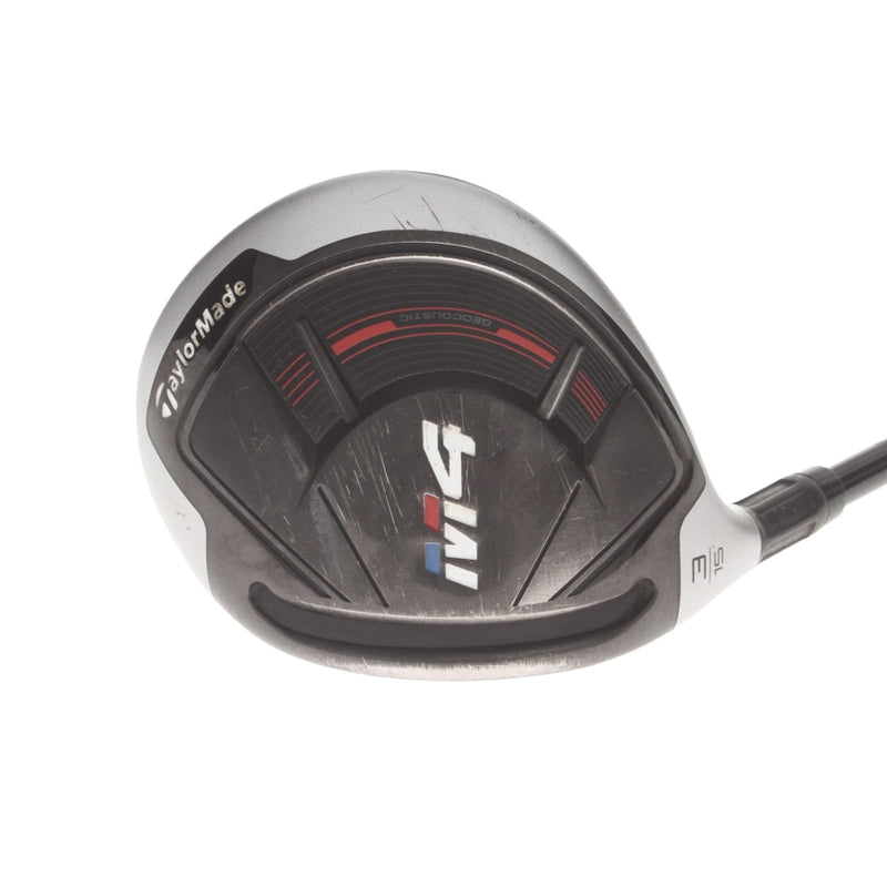 TaylorMade M4 Graphite Mens Left Hand Fairway 3 Wood 15* Senior - Atmos Red 6