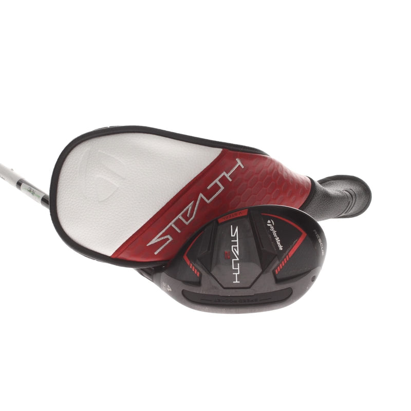 TaylorMade Stealth 2 Graphite Mens Right Hand 4 Hybrid 22* Regular - Ventus TR Red