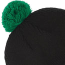 Titleist Shamrock Edition Boardwalk Pom Pom Beanie Hat - Black/Green