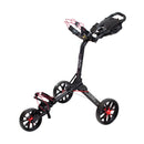 Bag Boy Nitron Auto Open 3-Wheel Push Trolley - Black/Red