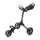 Bag Boy Nitron Auto Open 3-Wheel Push Trolley - Graphite/Charcoal