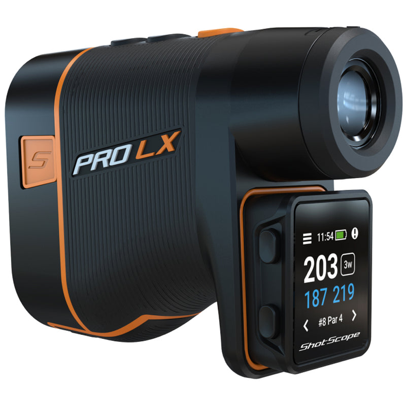 Shot Scope PRO LX+ H4 GPS Laser Rangefinder - Orange