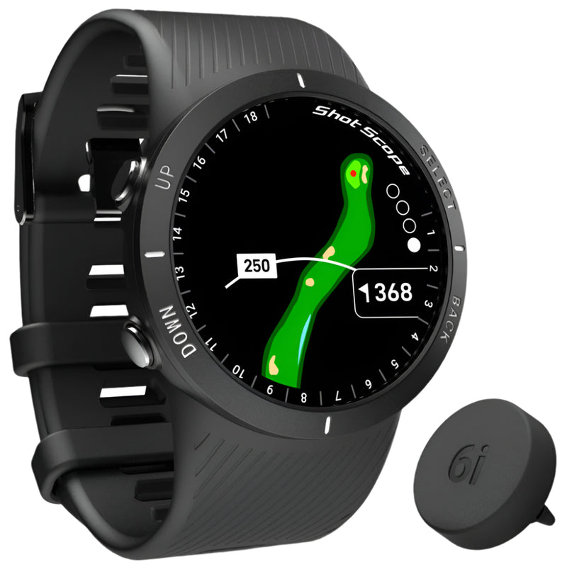 Shot Scope V5 Golf GPS Watch - Black