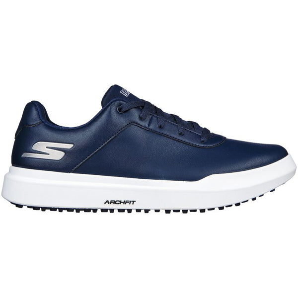Skechers Go Golf Drive 5 Spikeless Waterproof Shoes - Navy/White