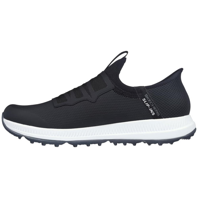 Skechers Go Golf Elite 5 Slip In Twist Fit Spikeless Waterproof Shoes Black White