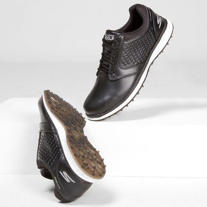 Skechers Go Golf Elite V3 Deluxe Ladies Spikeless Shoes - Black/White