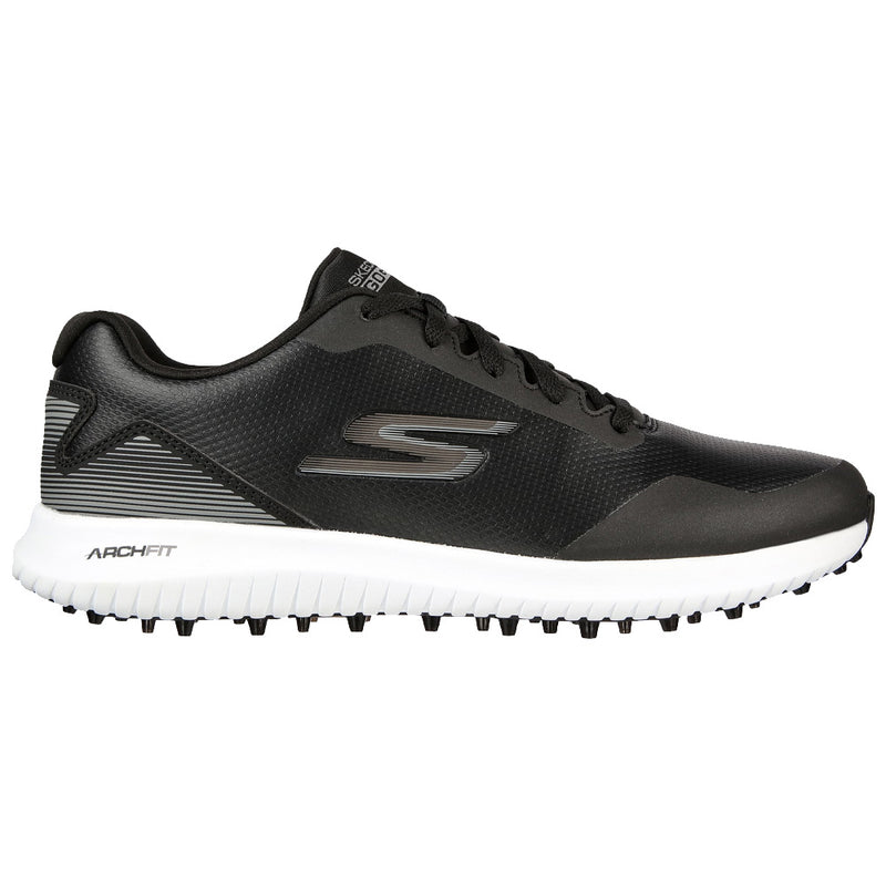 Skechers Go Golf Max 2 Waterproof Spikeless Shoes - Black/White