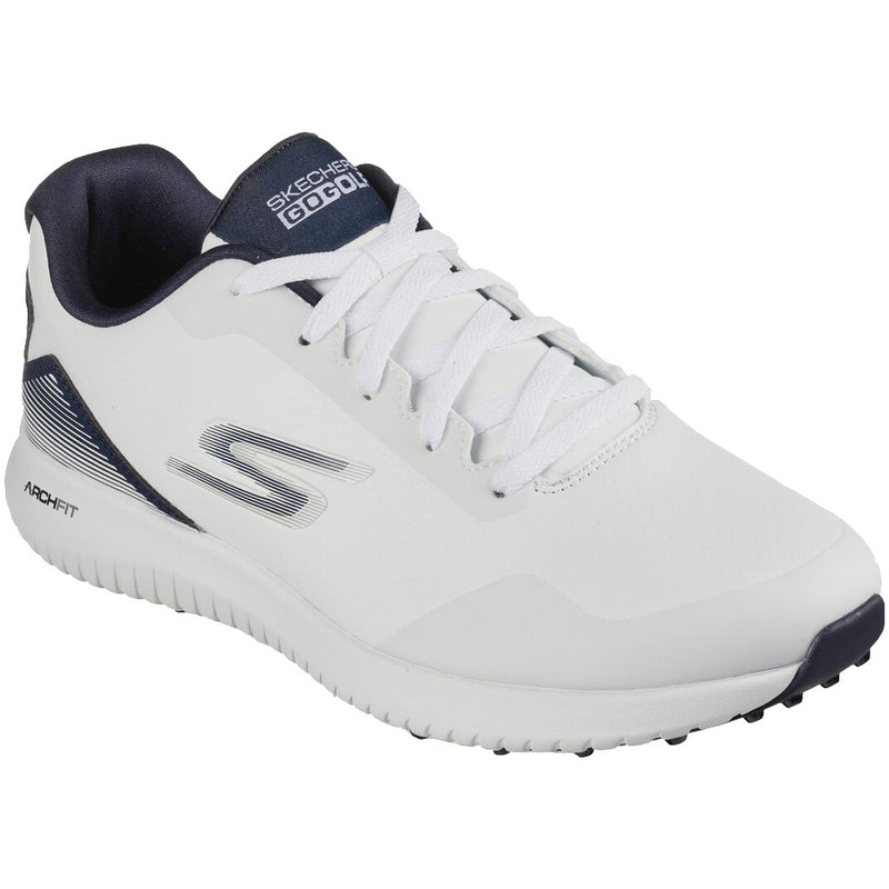 Skechers Go Golf Max 2 Spikeless Shoes - White/Navy