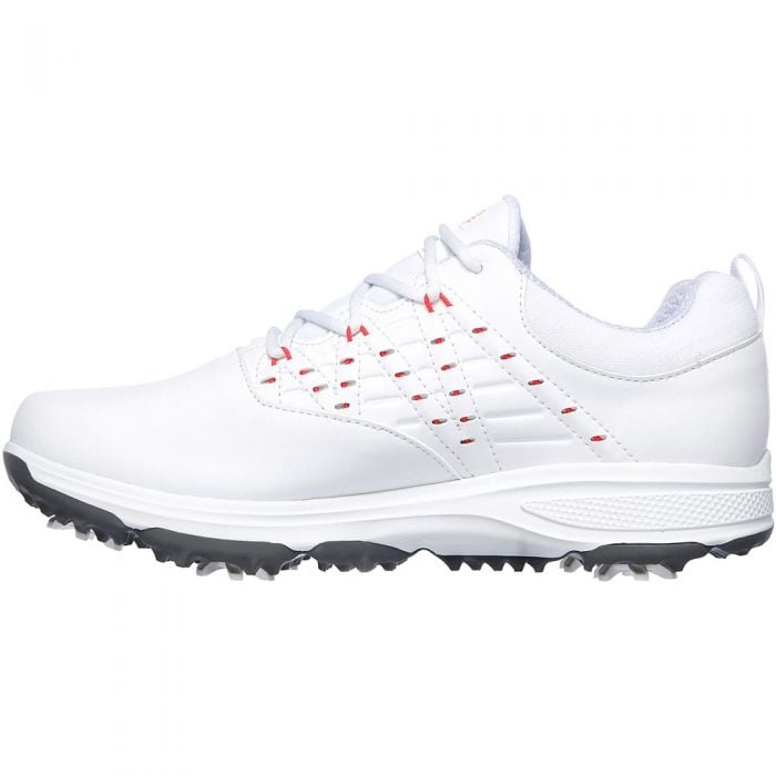 Skechers Ladies Go Golf Pro 2 Spiked Shoes - White/Pink