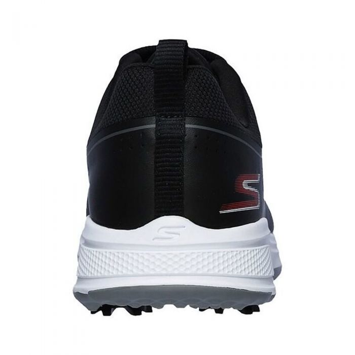 Skechers Go Golf Torque Spiked Waterproof Shoes - Black/Red