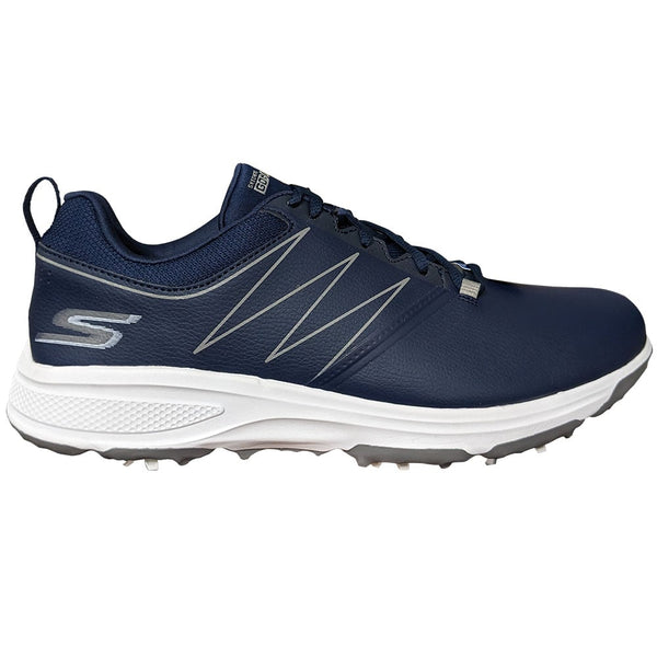 Skechers Go Golf Torque Spiked Waterproof Shoes - Navy/Grey