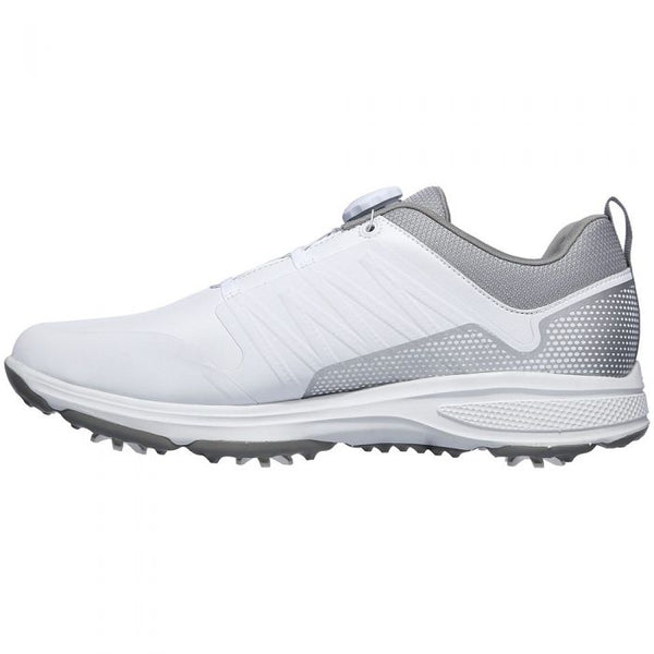 Skechers Go Golf Torque Twist Spiked Shoes - White/Grey