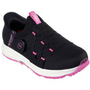Skechers Ladies Go Golf Elite 5 Slip-In Twist Fit Waterproof Spikeless Shoes - Black/Pink
