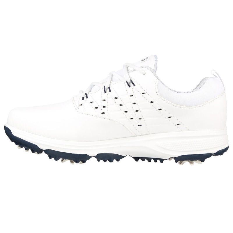 Skechers Ladies Go Golf Pro 2 Spiked Shoes - White/Navy