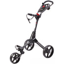 Cube 3 3-Wheel Push Trolley - Charcoal/Black