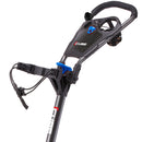 Cube 3 3-Wheel Push Trolley - Charcoal/Blue