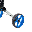 Cube 3 3-Wheel Push Trolley - White/Blue