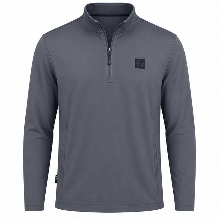 Under Armour Drive Pro Storm Hybrid 1/2 Zip Sweater - Downpour Gray
