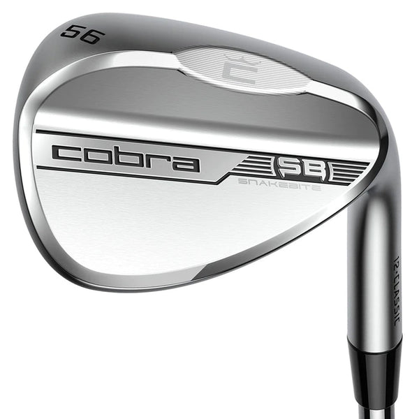 Cobra Snakebite V Satin Chrome Wedge - Steel