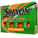 Srixon Soft Feel Golf Balls - Brite Orange - 12 Pack