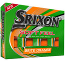 Srixon Soft Feel Golf Balls - Brite Orange - 12 Pack