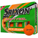 Srixon Soft Feel Golf Balls - Brite Orange - 12 Pack